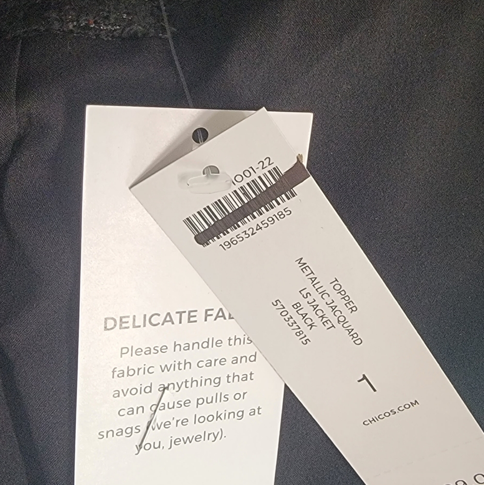 Metallic Jacket Size Medium - Picture 3 of 4